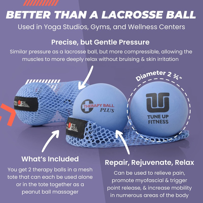 Tune Up Fitness Yoga Tune Up Therapy Ball Plus Set