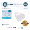 Sanwo Kn95 Cubre Bocas Sanwo Blanco Certificado 20pz Ajuste Nasal