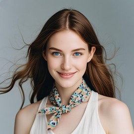 Pemilosci 2 Pack Large Cotton Bandana Headband, Head Wrap, Protective Coverage, Hair Neck Scarf for Women 28 x 28 inch (CSS027 - Variety)