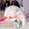 KMLSHLL Half Moon Light for Nail Desk, 29 in Half