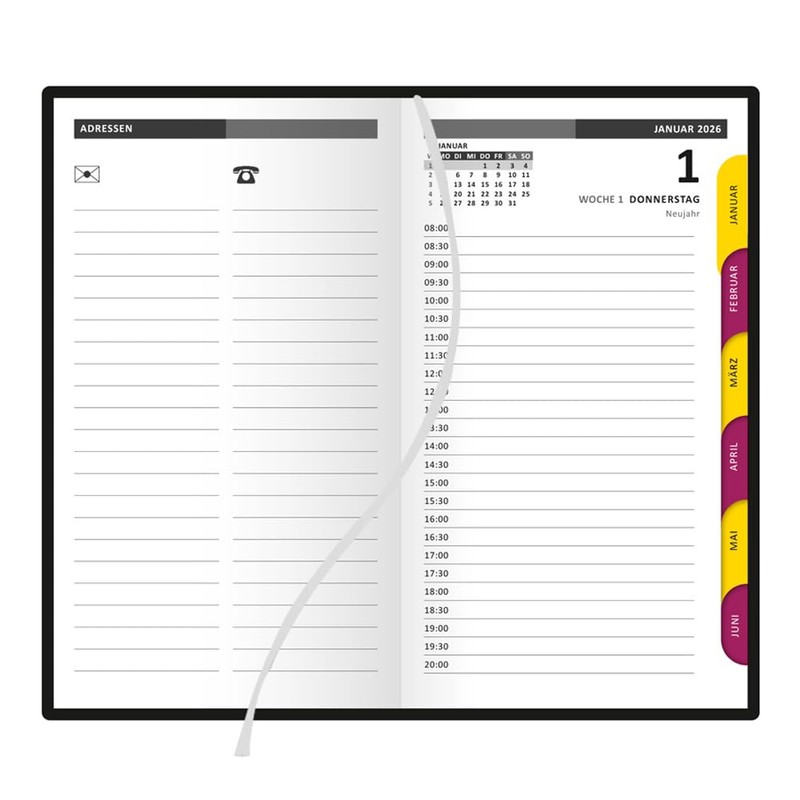 Idena 12060 Pocket Diary 2026 in Format 10 x 16.5