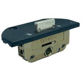 Saracen Eclipse SC Left Hand Gearbox Upvc Window Lock Black Cover Plate