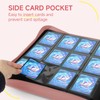 Deoyibu Trading Card Binder with Zip,12 Pockets Card Binder,720 Double