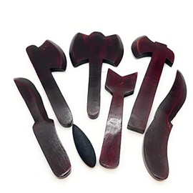 Heramientas/Tools De Shango Chango con Piedra de Rayo/Lightning Stones