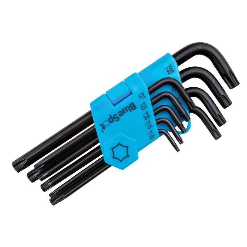 Blue Spot Tools Tools 15305 9PCE Long Arm Torx Key