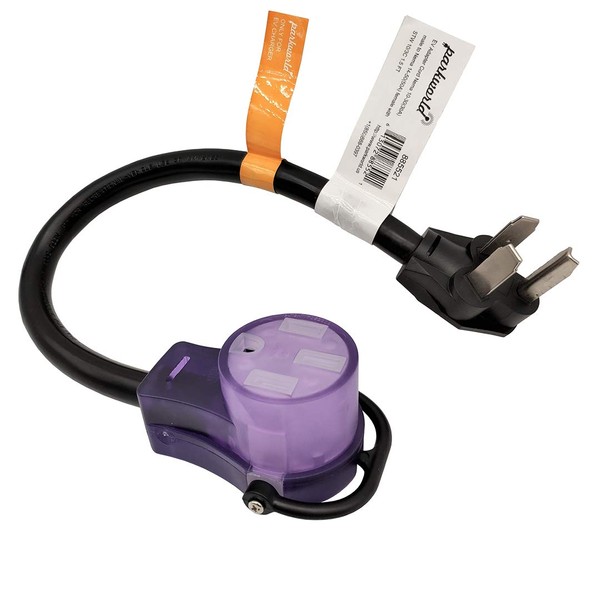 Parkworld 885521 EV Adapter Cord NEMA 10-30P to 14-50R (ONLY for Tesla UMC or Other EV Charging, NOT for RV) (18 inch)