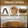 Large Capacity Collapsible 8-Gal (30L) Tool Bag with Handles, Round