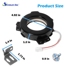 W10754448 Washer Clutch Fit for May-tag bravos xl MVWB835DW3 MVWB865GC0 MVWB835DW4 MVW7232HW0 MVW7232HW1 MVWB755DW0 MVWB755DW1 MVWB765FW0 MVWB766FW0 MVWB855DW1 MVWB835DW2 (120V, 60HZ, 0.22A)