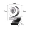 DMM.make Webcam with Ring Light DKS-CAM3G 1080pFHD/60fps/3 Light Color/Brightness Stepless