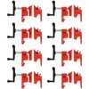 FLKQC 1/2" Wood Gluing Pipe Clamp Set with Unique Foot