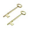 Lucky Line Skeleton Key with Flat Tip & Notched Tip