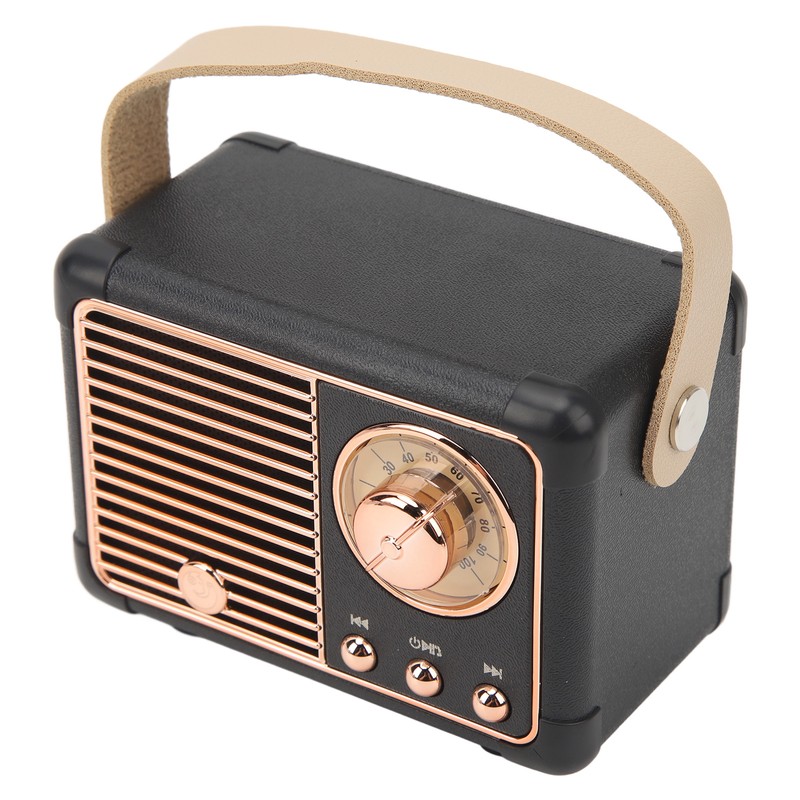 Retro Bluetooth Speaker Portable Wireless Speaker Audio Player for Home