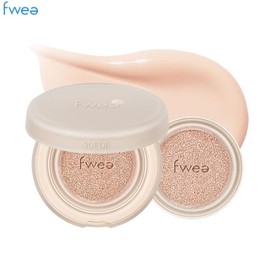 FWEE Cushion Suede SPF50+ PA+++ 15g*2ea, Type:04 NATURAL SUEDE