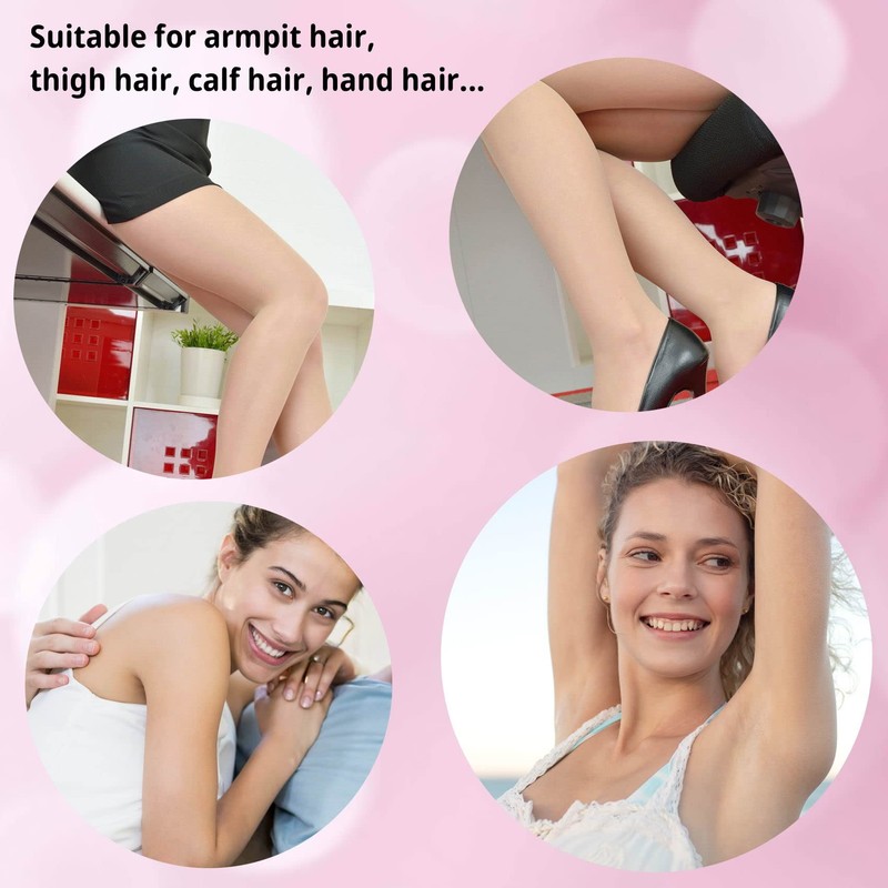 10 Pcs Professional Paper Wax Strips, Non-Woven Waxing Strips for