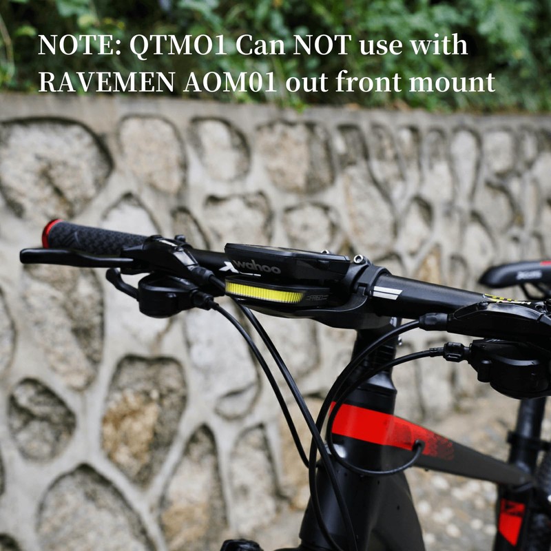 RAVEMEN QTM01 Plastic Mount to Make FR160 Compatible with Wahoo
