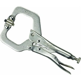 Locking C-Clamp, 6 in Size, 2 1/8 in Cap