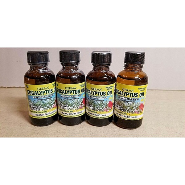 4 P- Eucalyptus Aromatherapy Essential Oil Therapeutic Grade Aceite de Eucalipto