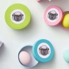24 x 40mm Round 'Happy Sheep Face' Stickers (SK00058359)