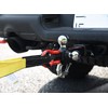 TOPTOW TOPTOW Recovery Shackle Ball Hitch Mount w/Chrome Triple Tow