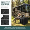 Xygobla Camping Toilet Storage Bag Zip Cover