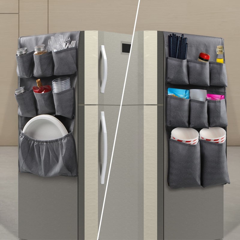 Lafulling Mini Fridge Organizer Storage 65" x 12.6", Mini Fridge