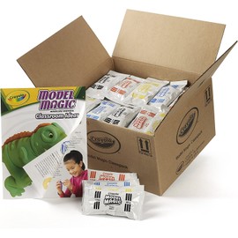 Crayola Model Magic (75ct), Kids Modeling Clay Alternative, 1oz, Bulk Art Supplies for Kids, Teacher Classroom Must Have, Air Dry Clay, Modeling Material, 3+