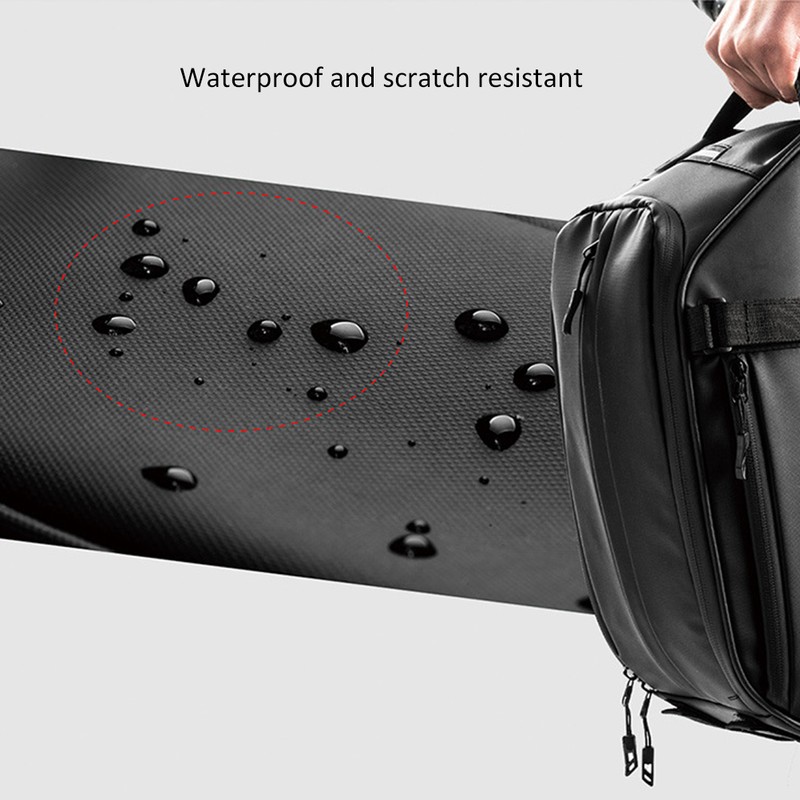 Multifunctional Rear Rack Bag Waterproof Bike Rack Seat Bag Outdoor