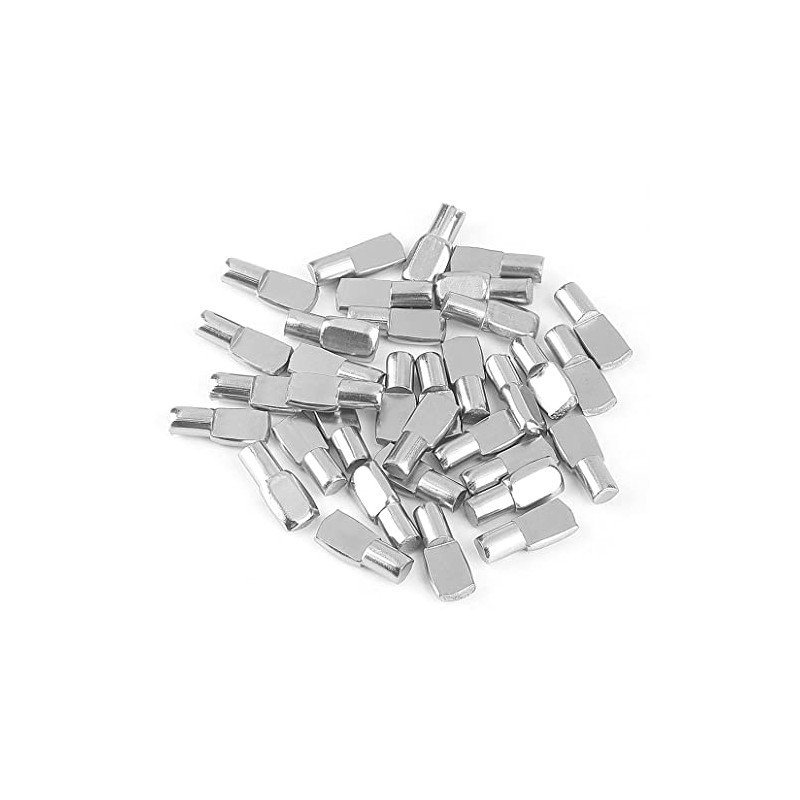 6mm Shelf Pegs,Fit 6mm Diameter Hole Cabinet Spoon Shape Support