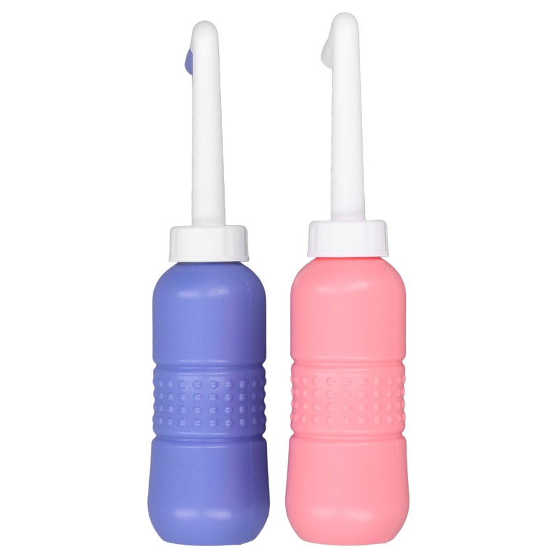 2Pcs Portable Handheld Bidet 450ML Strong Elastic Light Weight Large