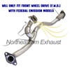 Northeastern Exhaust | Direct-Fit Exhaust Front Flex Y-Pipe Compatible for