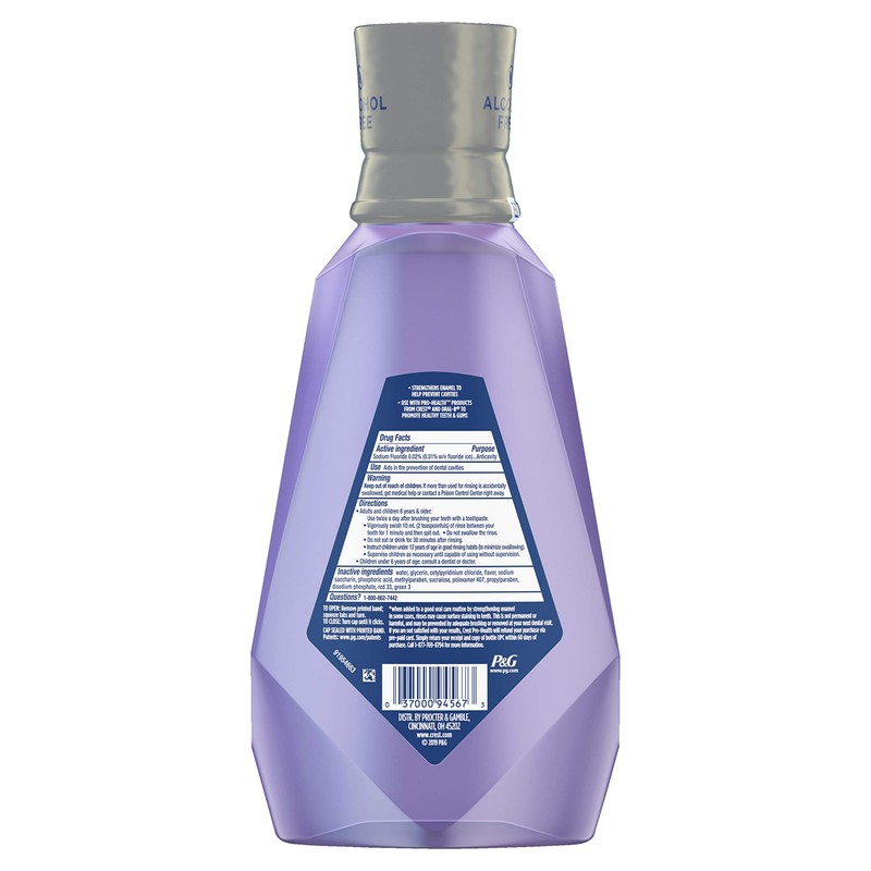 Crest ProHealth Advanced with Extra Deep Clean Mouthwash Clean Mint