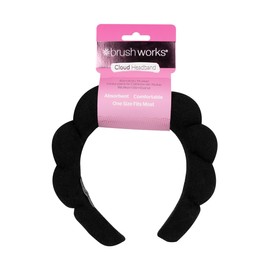 Brushworks Black Cloud Beauty Headband