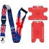 The Queens Platinum Jubilee 1952-2022 Collectors Edition Neck Lanyard with