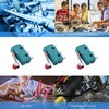 HUAZIZ 30 Pieces 250V 5A SPDT 1NO 1NC Momentary Hinge