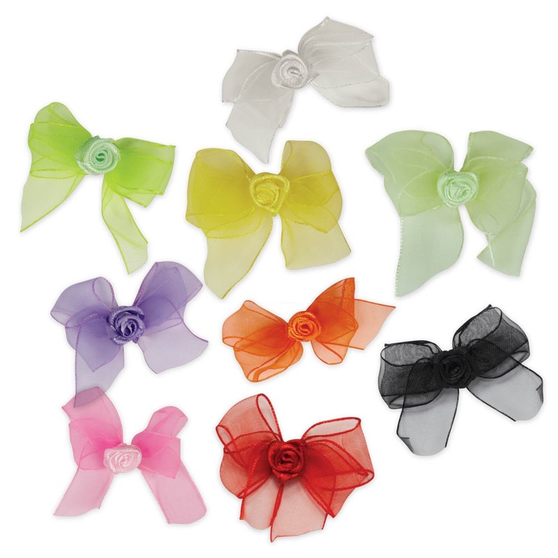 Aria Sheer Delight Bows for Dogs, 100-Piece Canisters