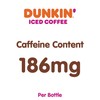 Dunkin' Donuts Mocha Iced Coffee Bottle, 13.7 fl oz