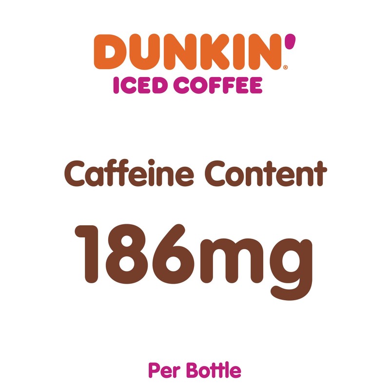 Dunkin' Donuts Mocha Iced Coffee Bottle, 13.7 fl oz