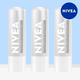 Nivea Lip Care Hyaluronic Moisture Plus 5.2g 3pcs / 니베아 립케어 히알루론 모이스쳐 플러스 5.2g 3개