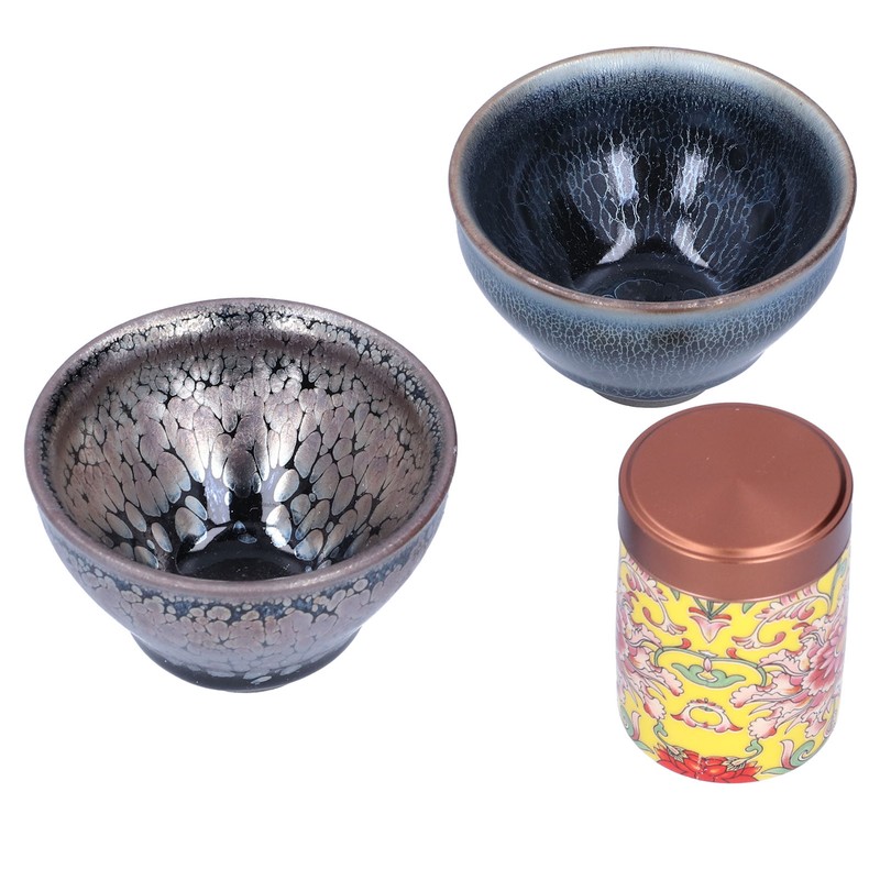 Kung Fu Tea Set Tea Cup and Tea Canister Kit