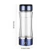 Lyaciomn Hydrogen Water Bottle, Hydrogen Water Generator, 420ML Portable Hydrogen