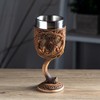 Pacific Giftware Cernunnos Goblet with Celtic Designs Resin and Stainless