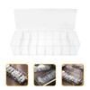 Operitacx Plastic Cable Management Box with Compartments Durable Organizer for
