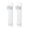 Yamazaki 4917 Magnetic Bathroom Drying Rod Holder, Set of 2,