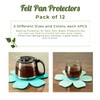 Prefdo Pan Protectors, Larger Thicker Felt Pot Protector Pan Separator