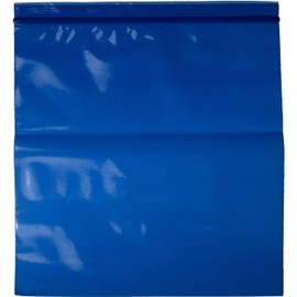 10" X 12" 2-Mil Blue Reclosable Zipper Bags – 100 Pack of Durable Plastic Storage Bags for Organization, Documents, Parts, Food and Non-Food Items, Holiday and Travel Accessories – SKU: r1012bl-100