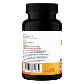 Diente de Len 500 mg  Suplemento Alimenticio en Cpsulas  100 Cpsulas  Alta Absorcin  Sin Gluten y Sin Aditivos  Marca Lenico                          