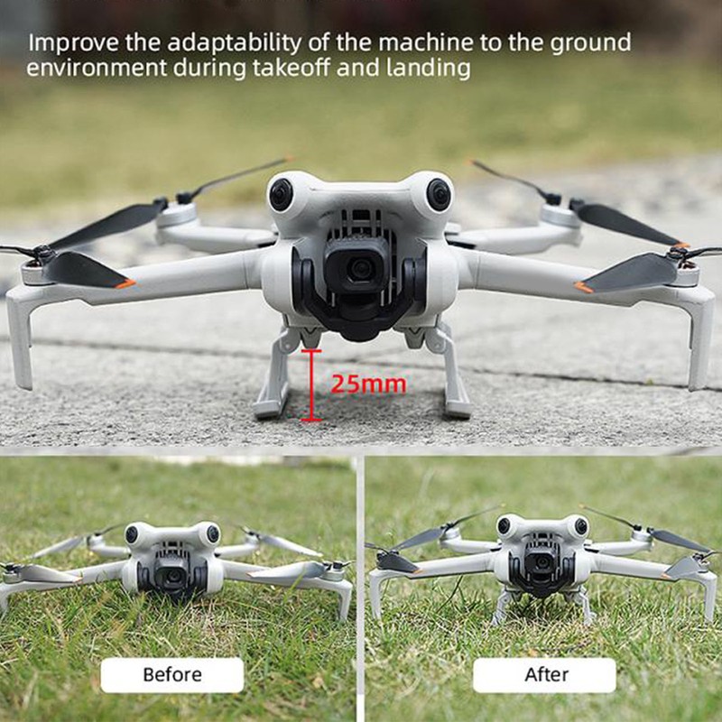 RC Drone Landing Gear Leg Foldable Height Extender Protector Holder