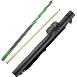 Viper by GLD Products Elite Series Green Wrapped Cue and Casemaster Q-Vault Supreme Black Cue Case, Muti