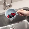Zeal Berry Colander Cup, Small Hand-held Cup Shape Melamine Strainer/Sieve,