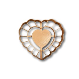 Thumbprint Heart Cookie Cutter (2.5")